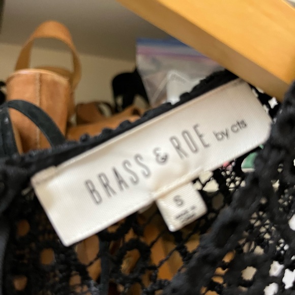 Brass & Roe Black Layered Dress, Size S. - Picture 5 of 6